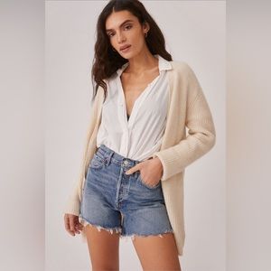 Agolde Parker Blue Jean Shorts